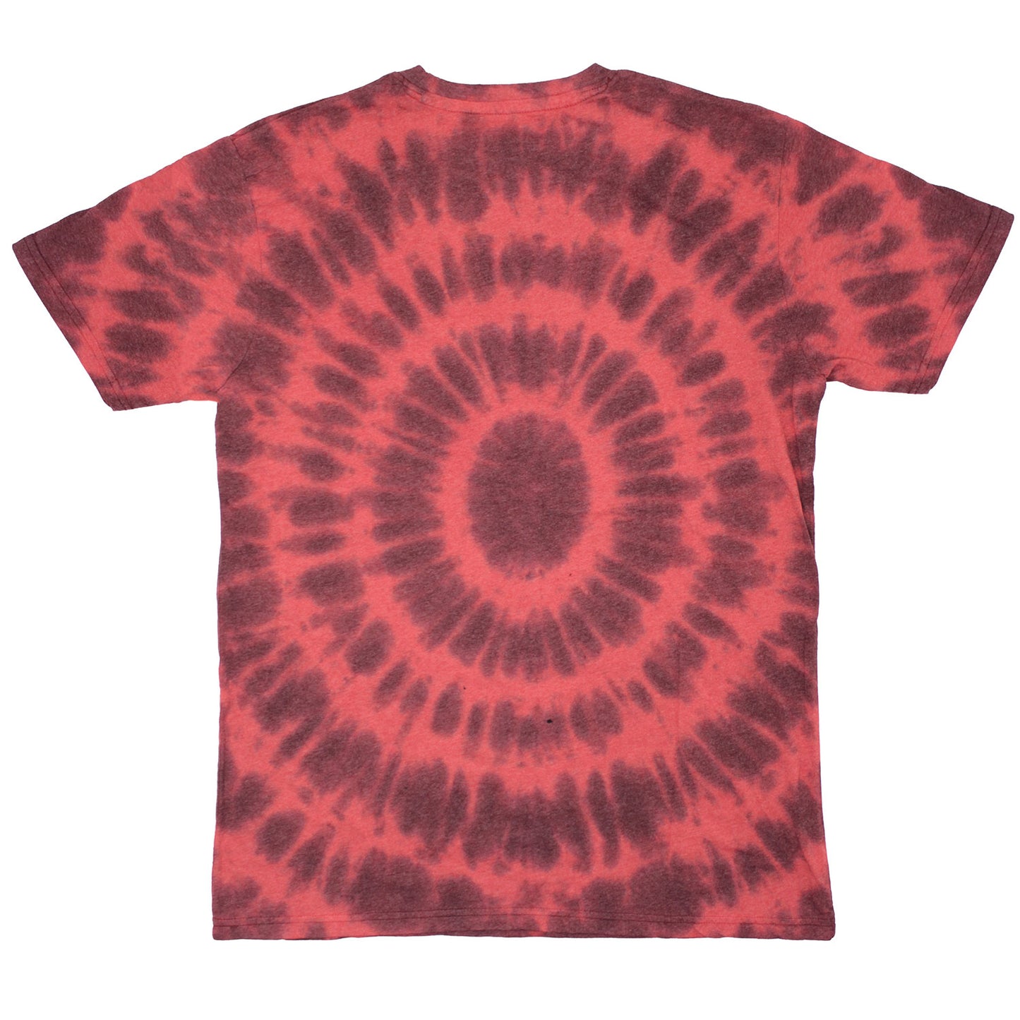 Disturbed Scary Face (Dip-Dye) Tie Dye T-shirt Back