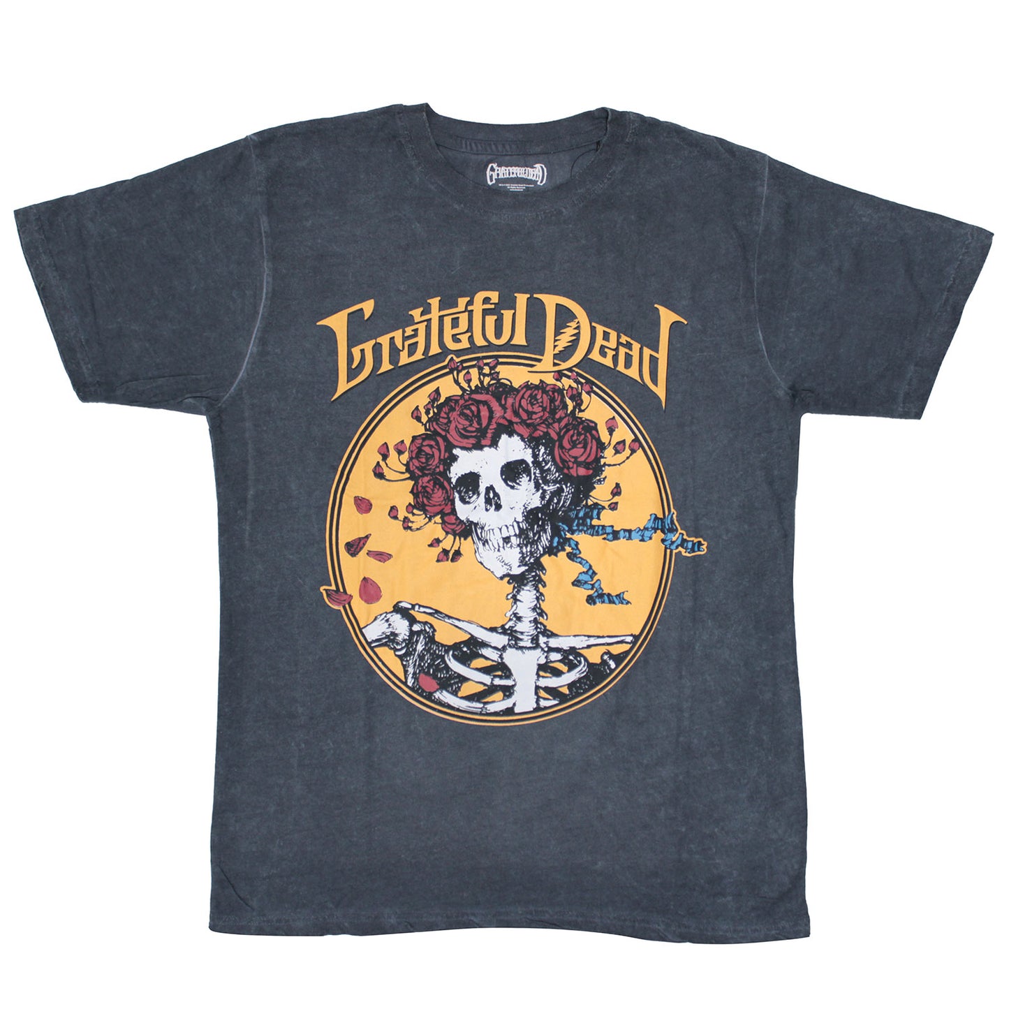 Grateful Dead Best of Cover (Dip-Dye, Mineral Wash) Vintage T-shirt Front