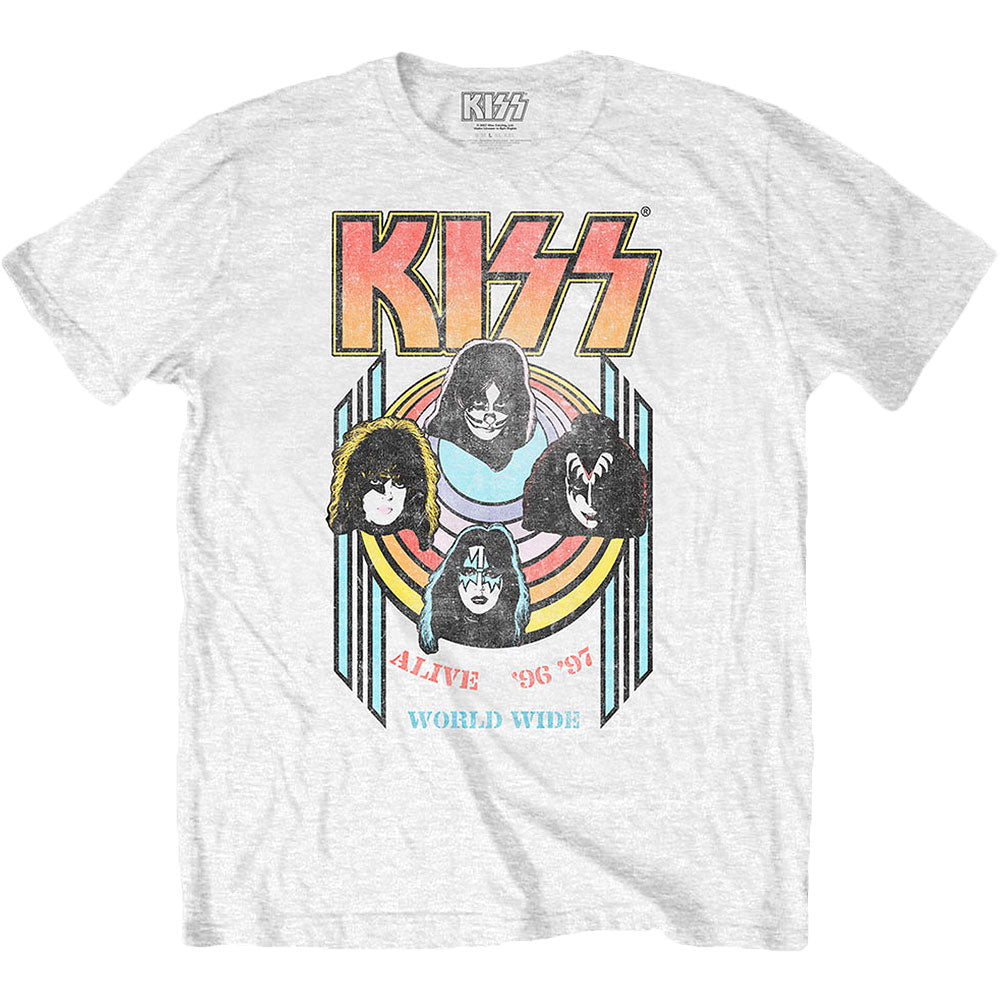 KISS World Wide Slim Fit T-shirt Front