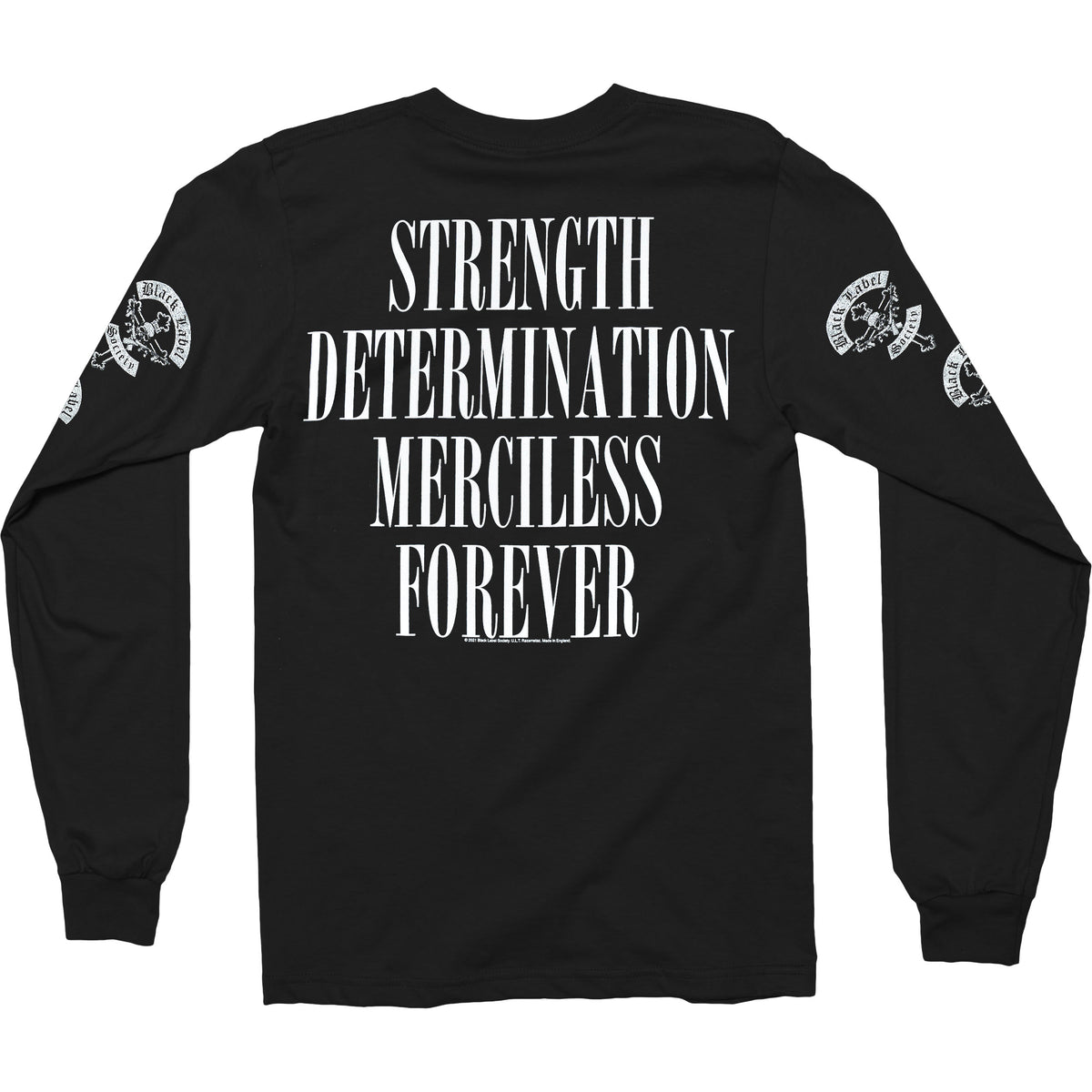 Black Label Society Mafia Long Sleeve Back