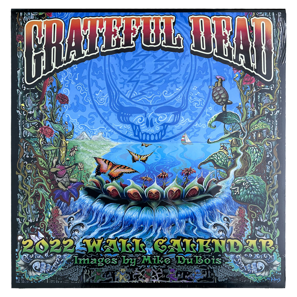 Grateful Dead 2022 Wall Calendar Images by Mike DuBois Calendar Front