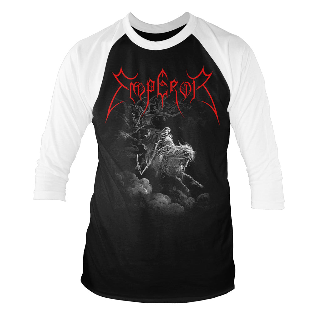Emperor Rider (black/white) Baseball Jersey Front