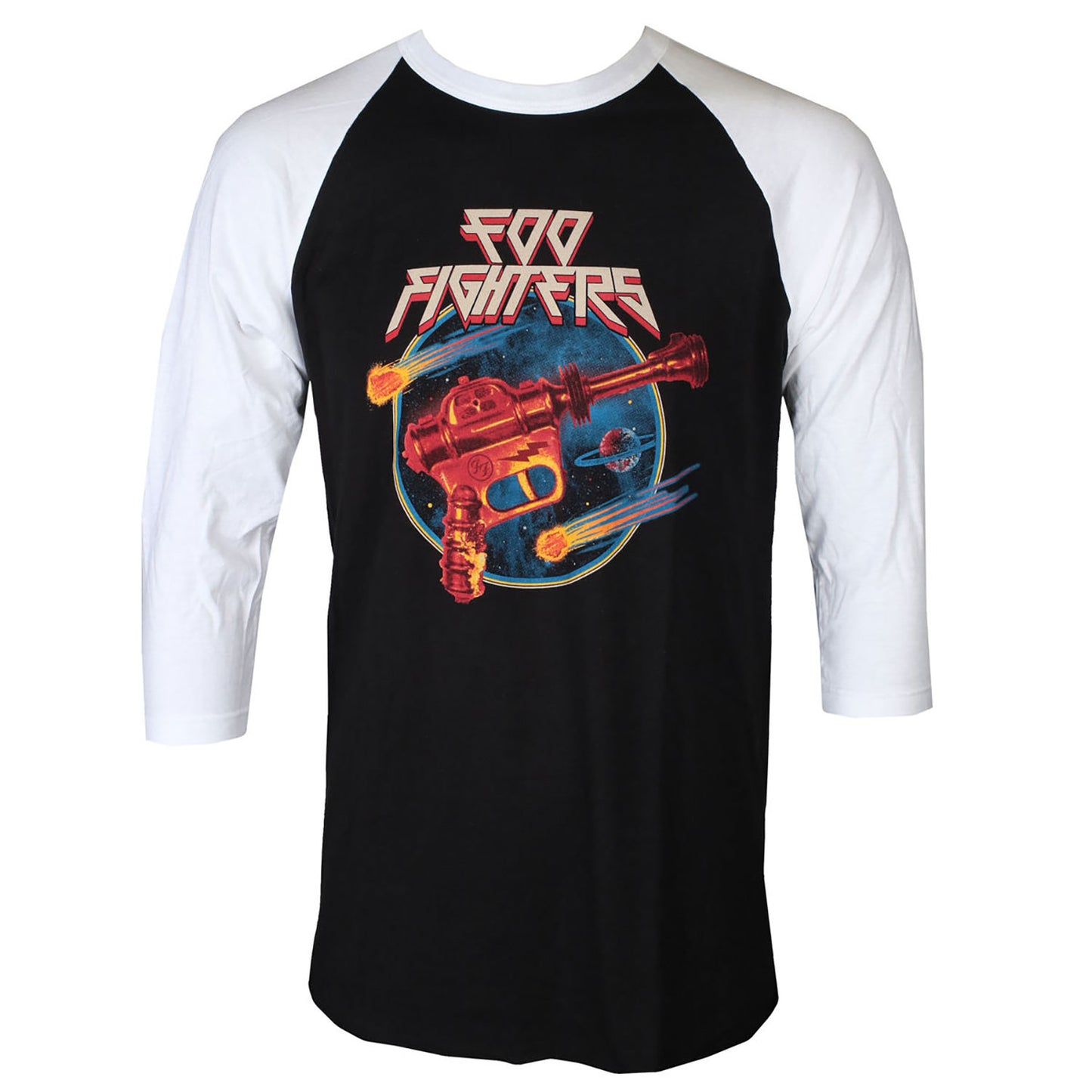 Foo Fighters Ray Gun Baseball Jersey Front