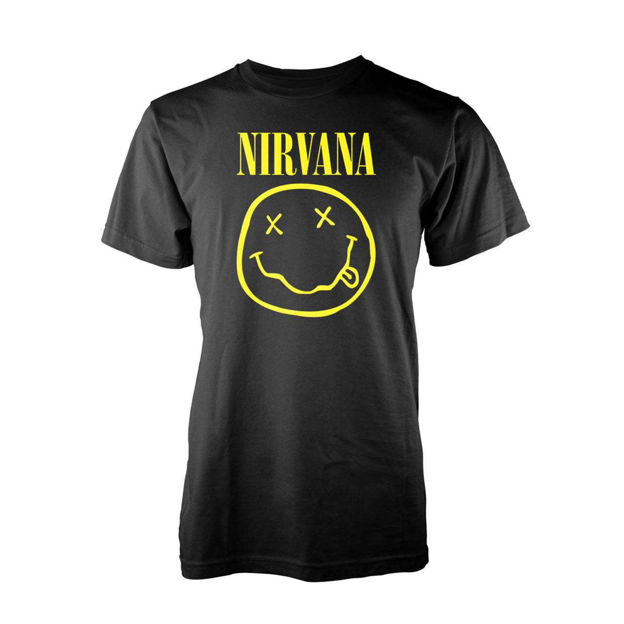 Nirvana Smile Face Logo T-shirt Front