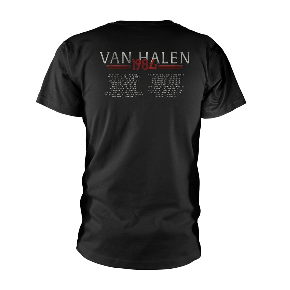 Van Halen '84 Tour T-shirt Back