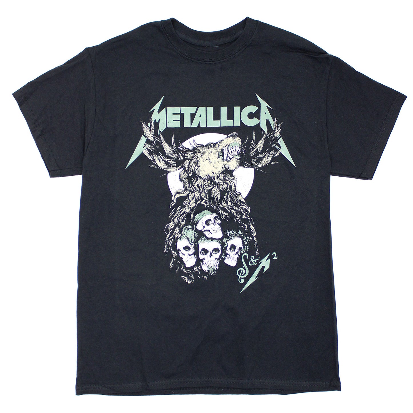 Metallica S&M2 Moose Skull T-shirt Front