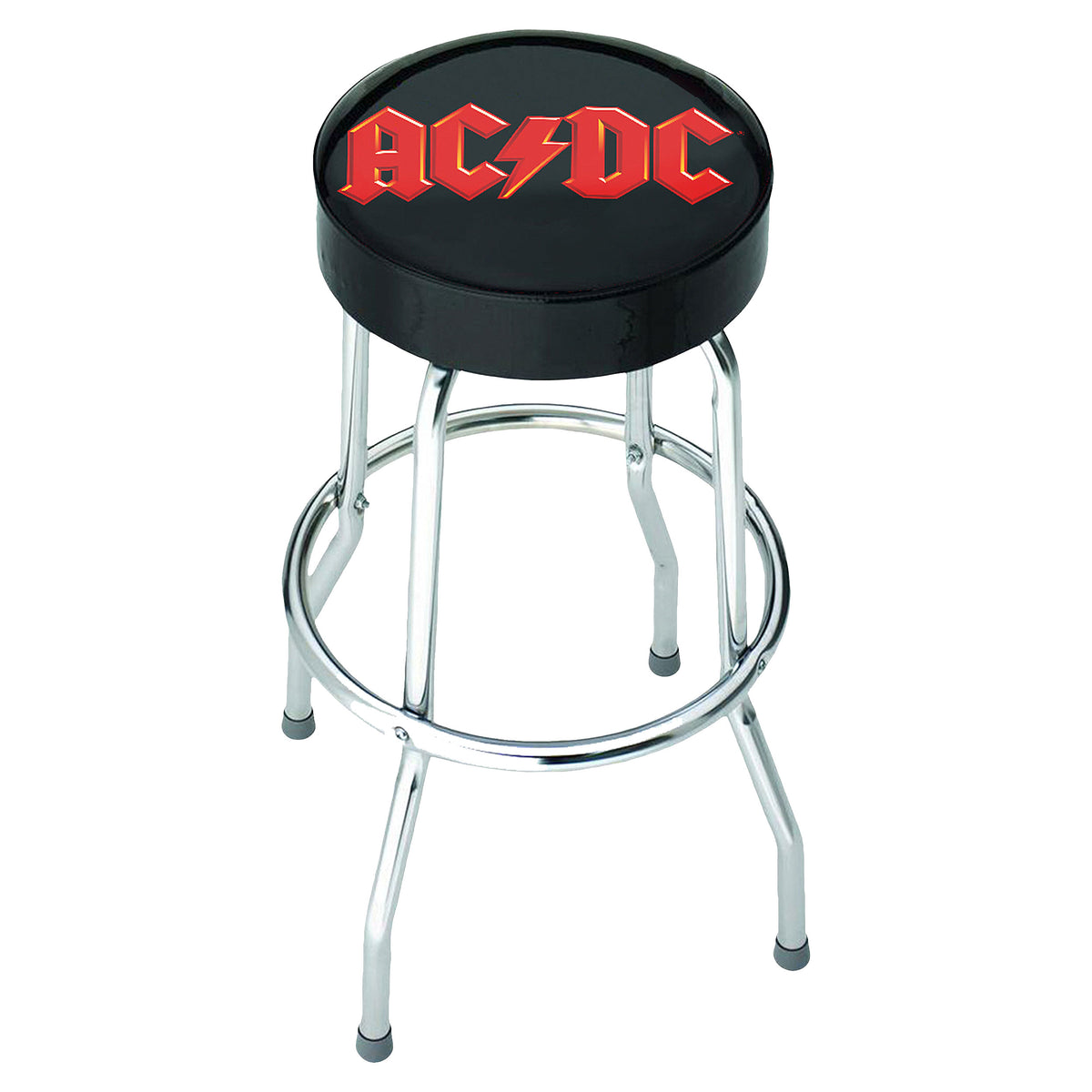 AC/DC Logo Bar Stool Bar Stool Front