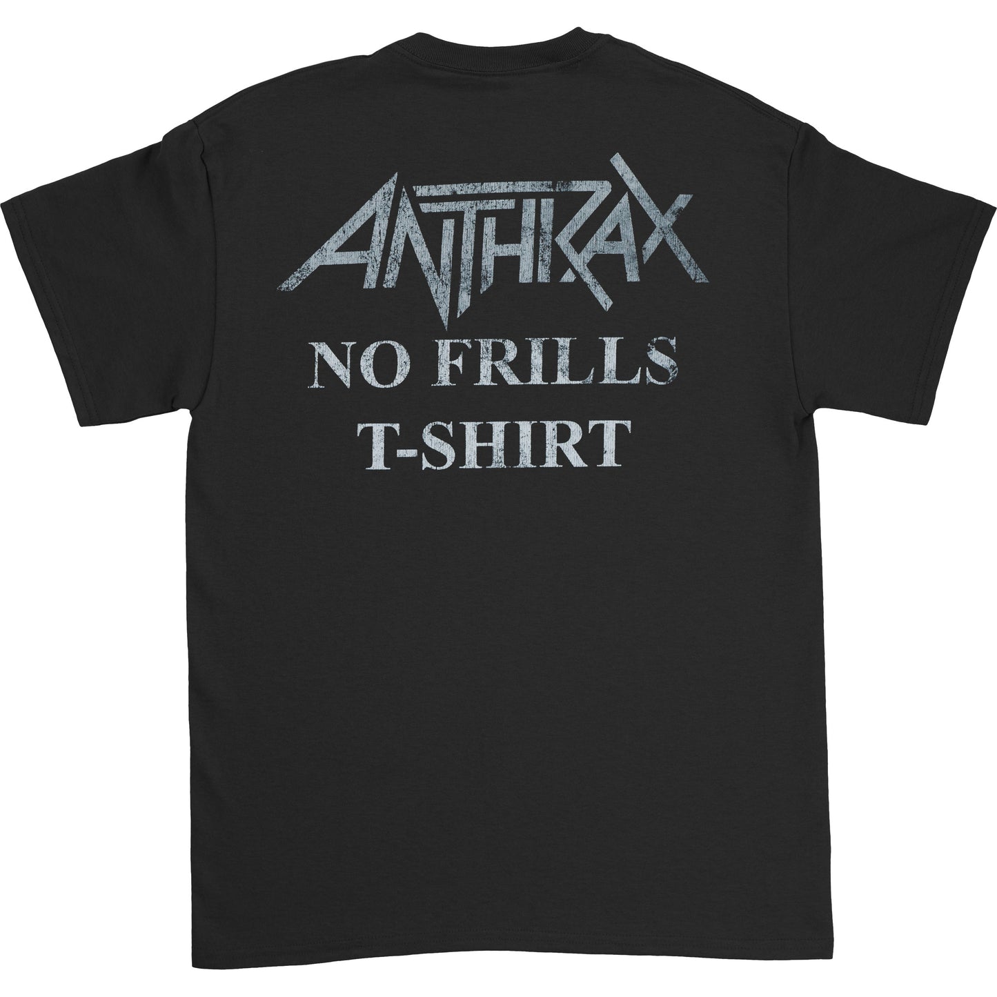 Anthrax No Frills T-shirt Back