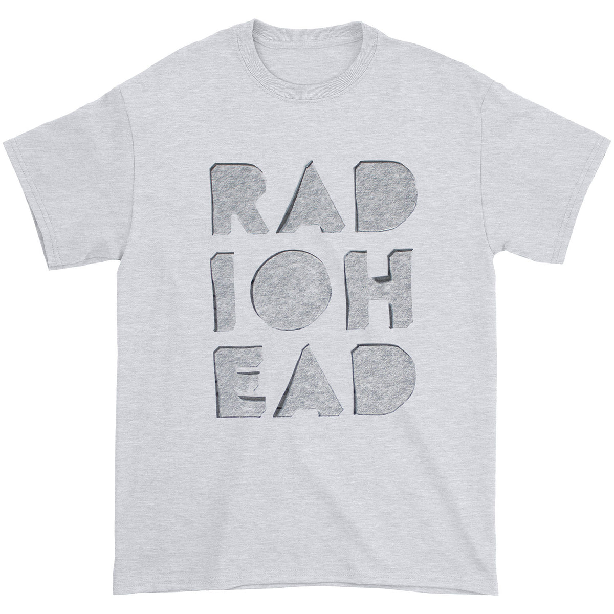 Radiohead Note Pad (Cut-Out) (100% Organic Cotton) Slim Fit T-shirt Front