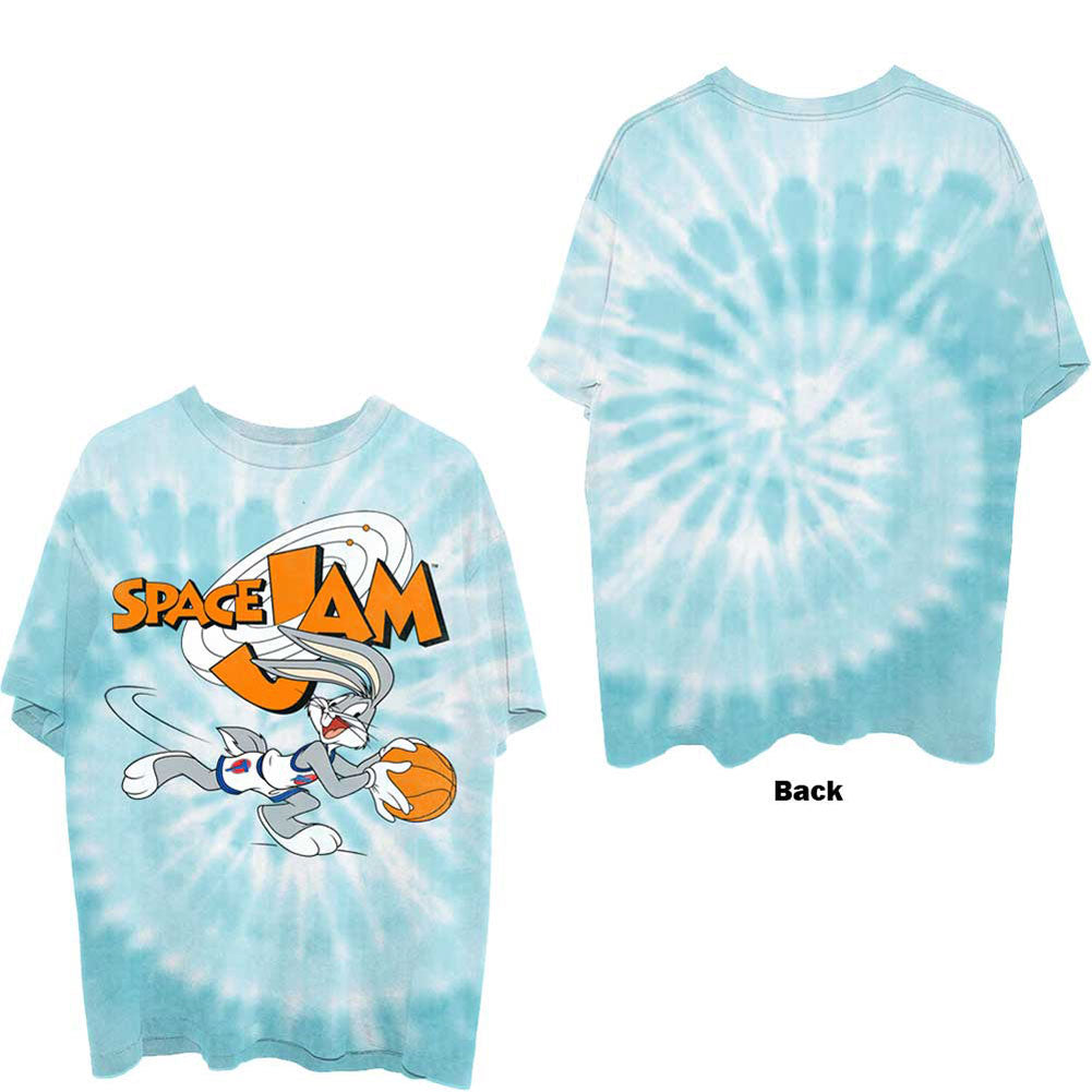 Space Jam Retro Bugs (Dip-Dye) Tie Dye T-shirt Front