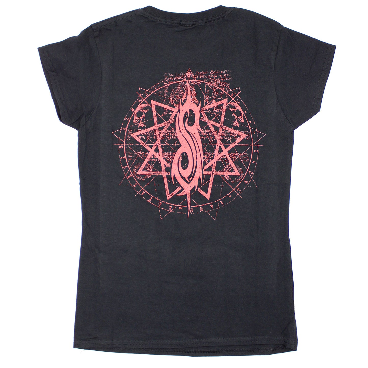 Slipknot Evil Witch (Back Print) Ladies T-Shirt Junior Top Back