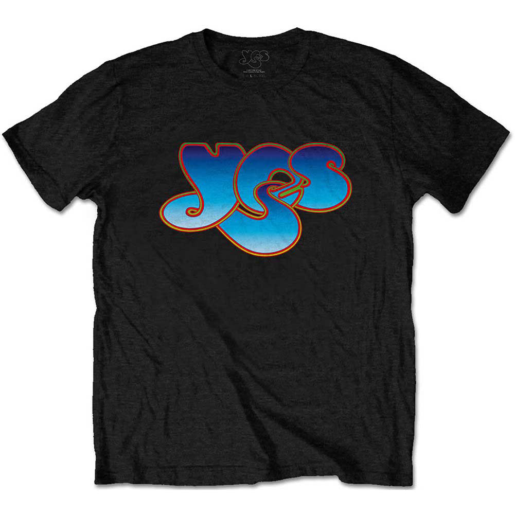 Yes Classic Blue Logo Slim Fit T-shirt Front