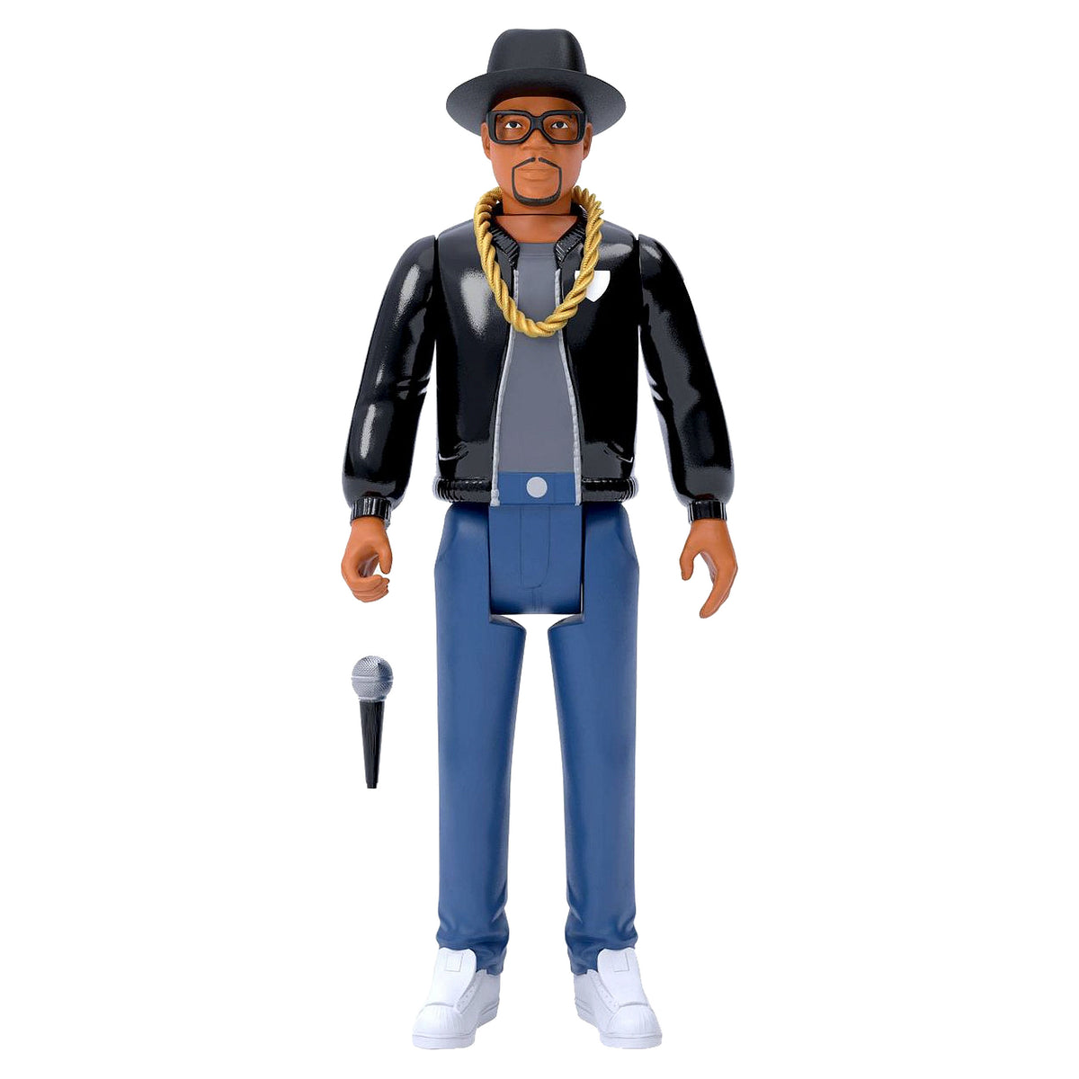Run DMC Super7 Darryl "DMC" McDaniels 3.75" ReAction Figure Action Figure Back