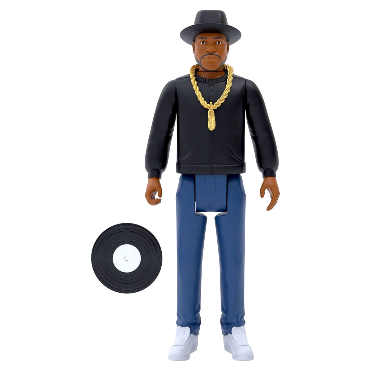 Run DMC Super7 Jam Master Jay 3.75" ReAction Figure Action Figure Back
