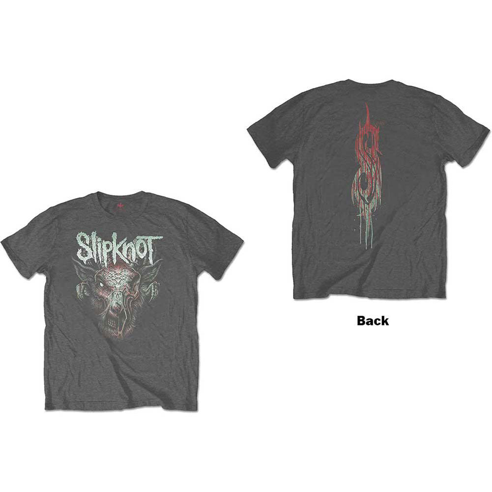 Slipknot Infected Goat (Back Print) Kids T-Shirt Childrens T-shirt Front