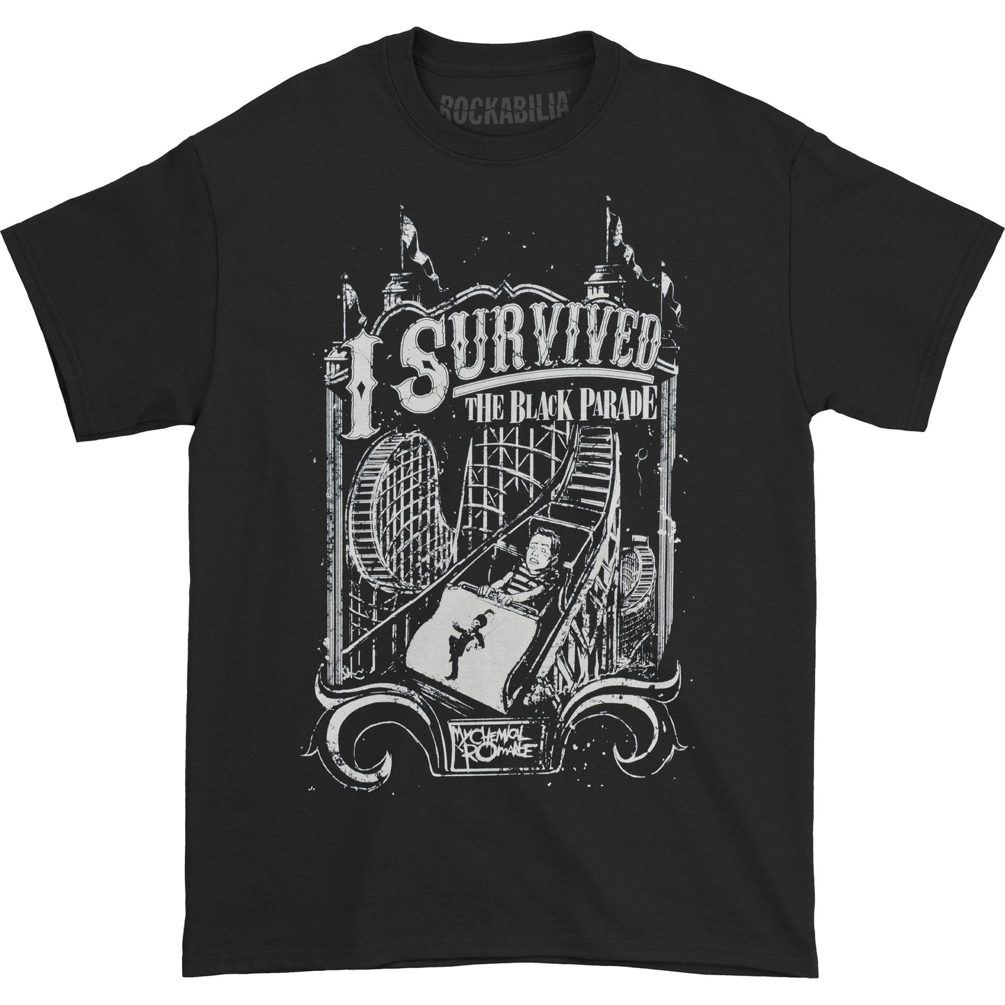 My Chemical Romance I Survived Slim Fit T-shirt Front