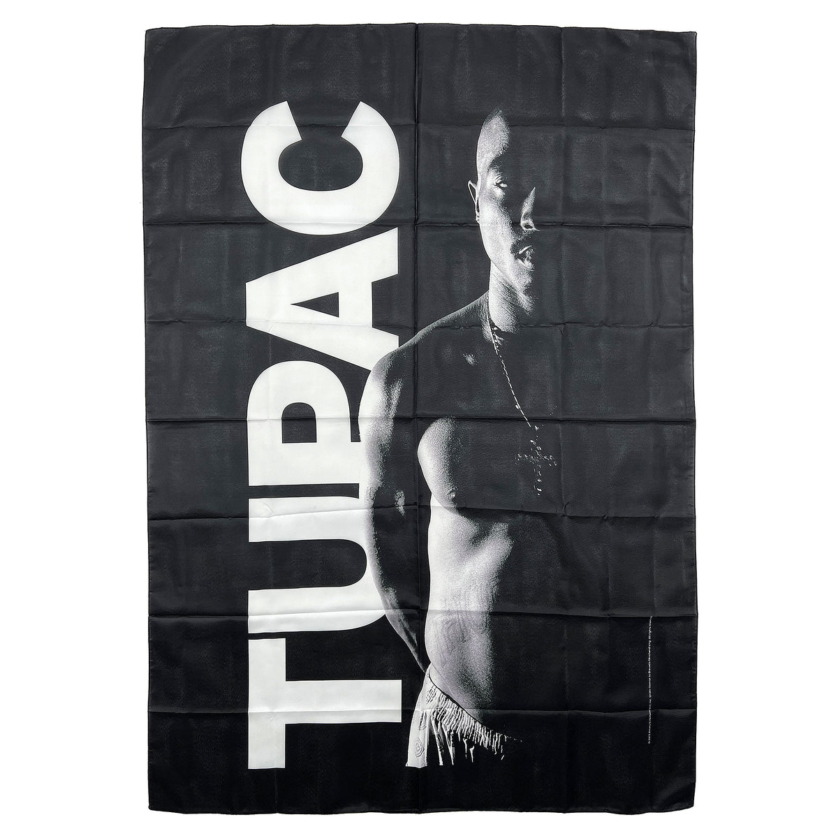 Tupac Side photo Poster Flag Front