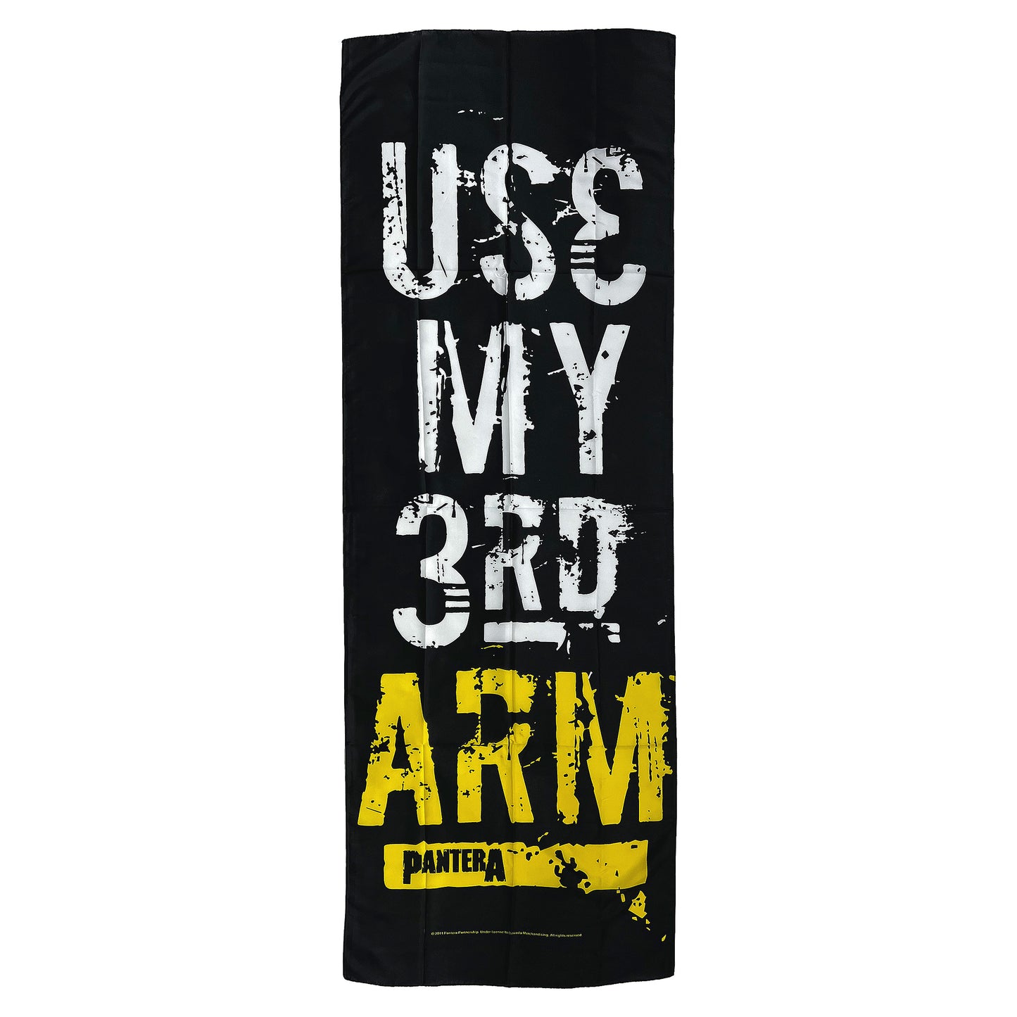 Pantera Use My 3rd Arm Door Flag Front