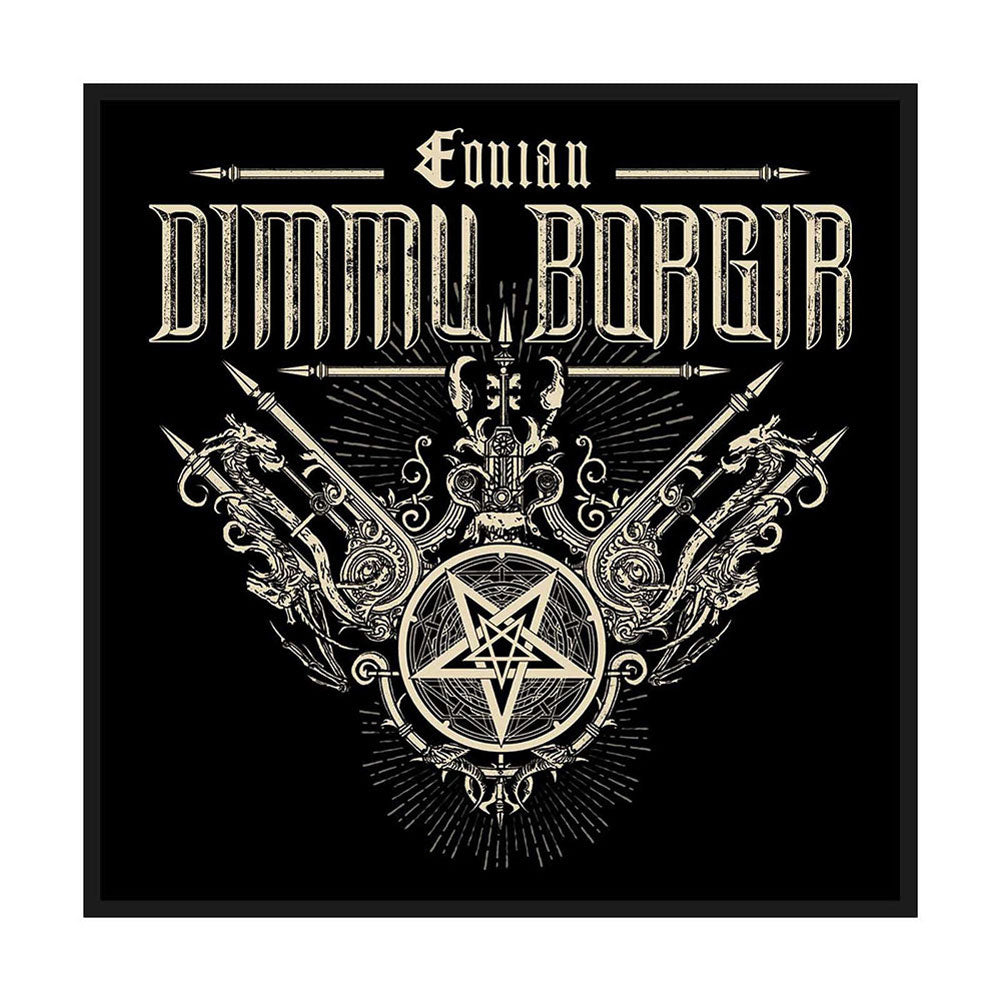 Dimmu Borgir Eonian (Retail Pack) Woven Patch Front