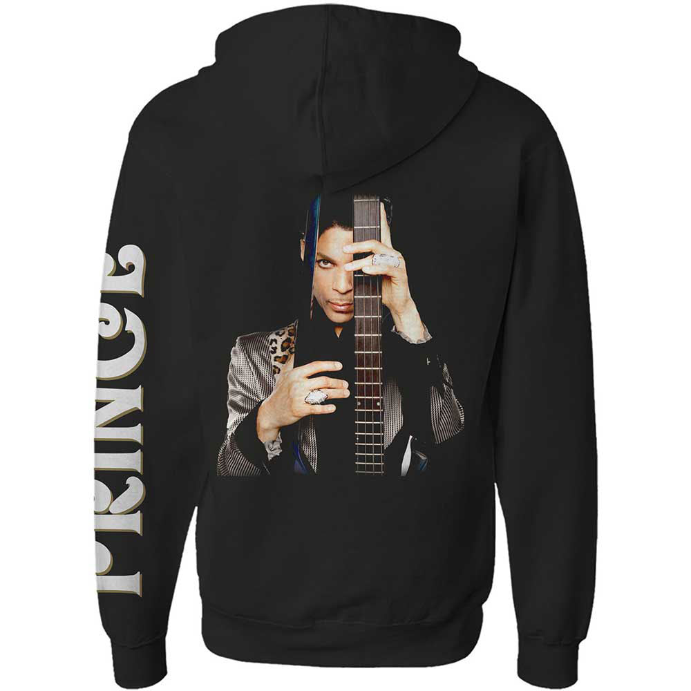 Prince Welcome 2 America (Back & Sleeve Print) Hooded Sweatshirt Back
