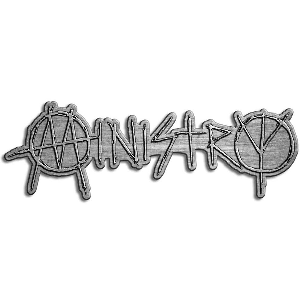 Ministry Logo (Retail Pack) Pewter Pin Badge Front