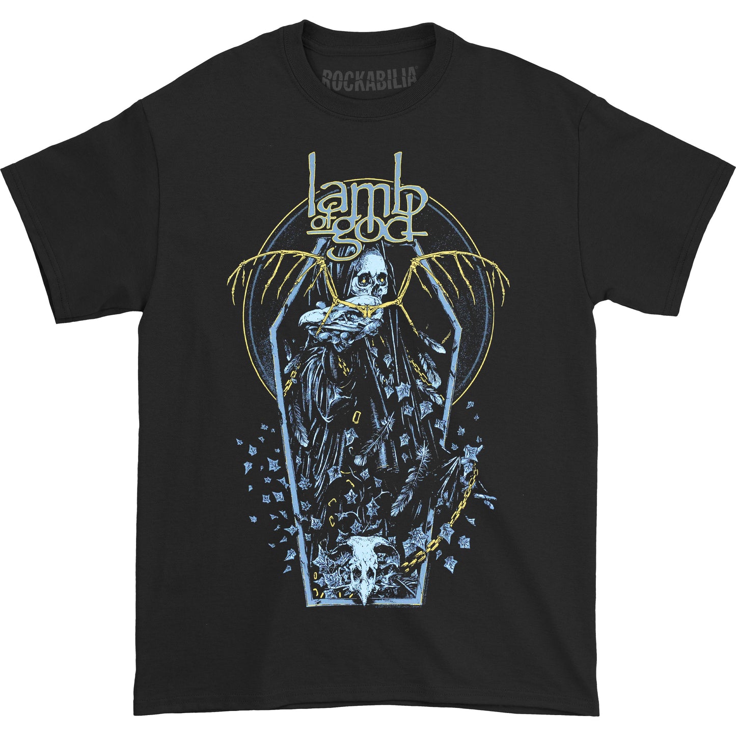 Lamb Of God Coffin Copia T-shirt Front