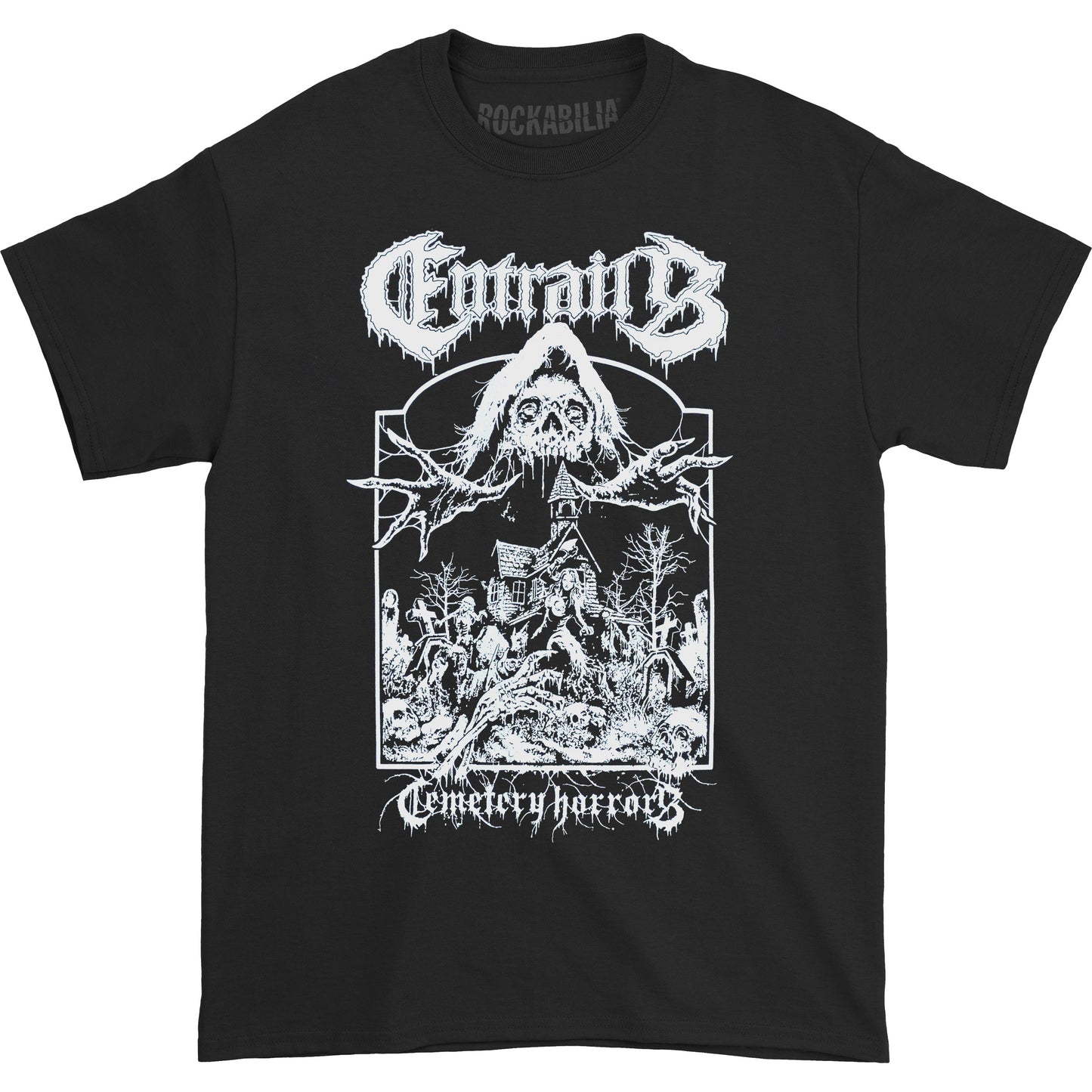 Entrails Cemetary Horrors T-shirt Front