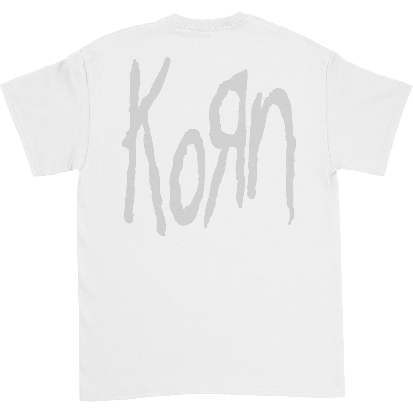Korn Requiem Album Cover (Back Print) Slim Fit T-shirt Back