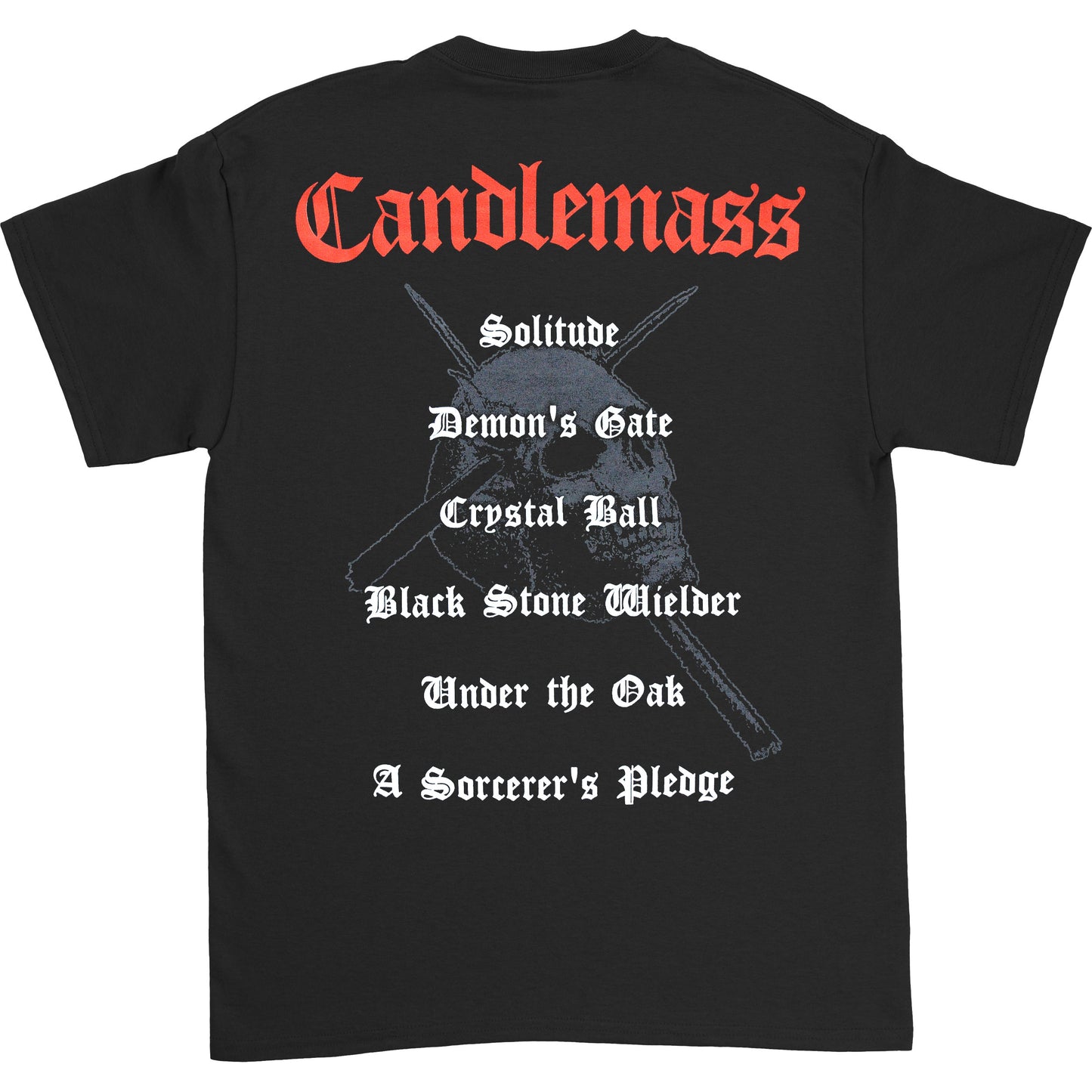 Candlemass Epicus Doomicus Metallicus T-shirt Back