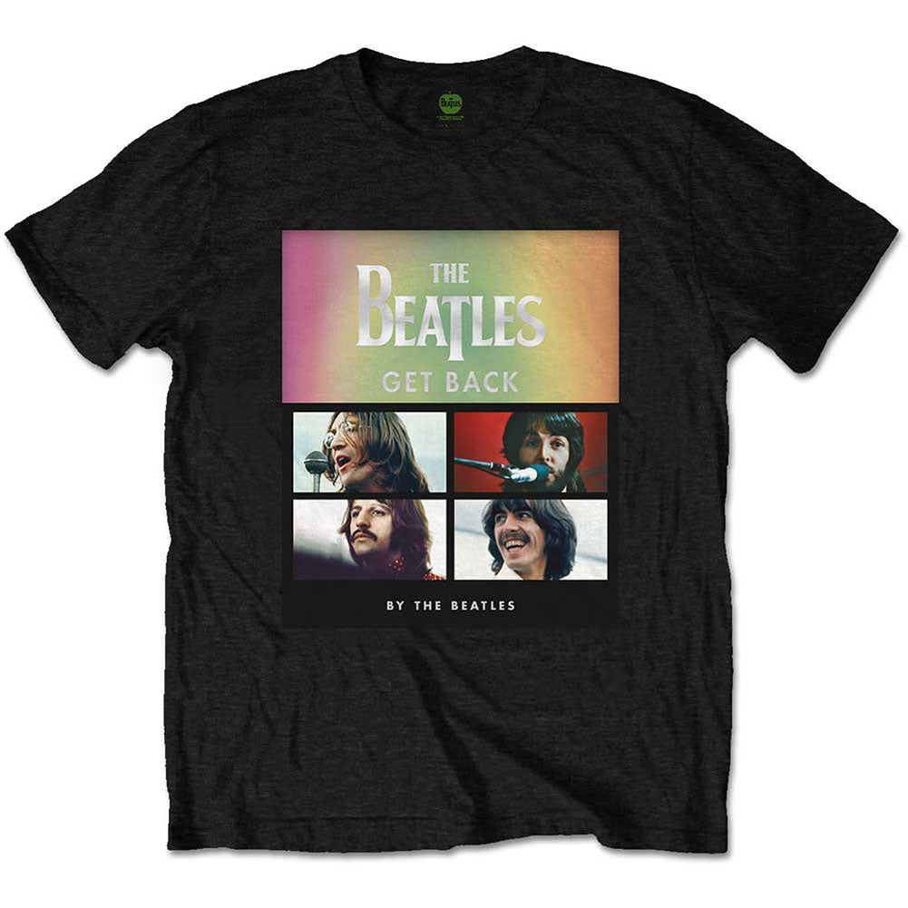 Beatles Album Faces Gradient Slim Fit T-shirt Front