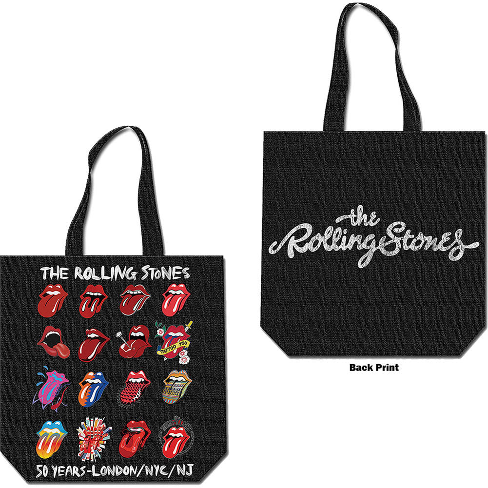 Rolling Stones Tongue Evolution (Back Print) Wallets & Handbags Front