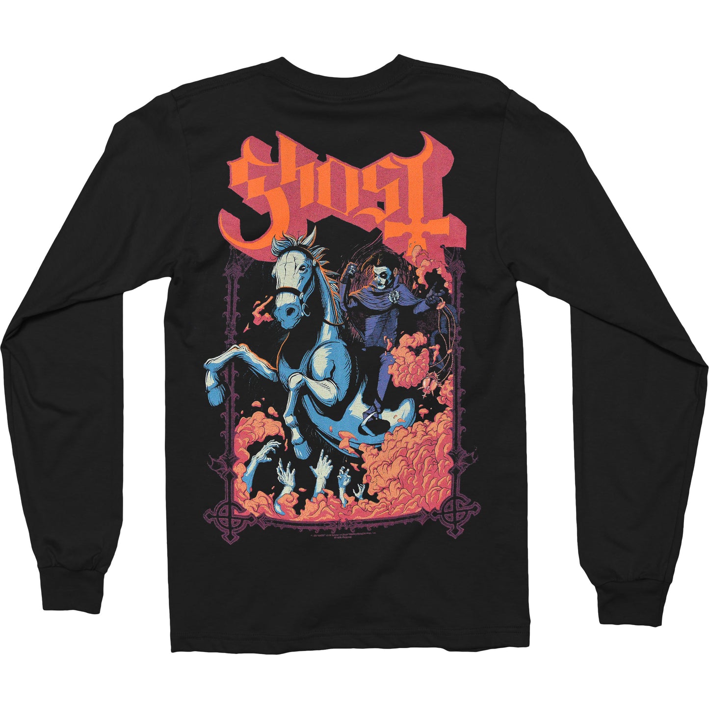Ghost Charger Long Sleeve Back