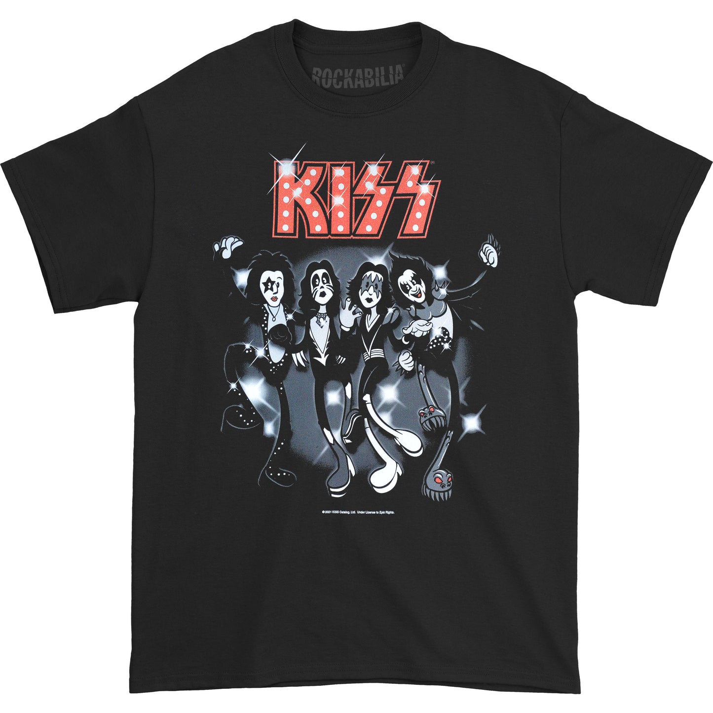 KISS Rubberhose Slim Fit T-shirt Front
