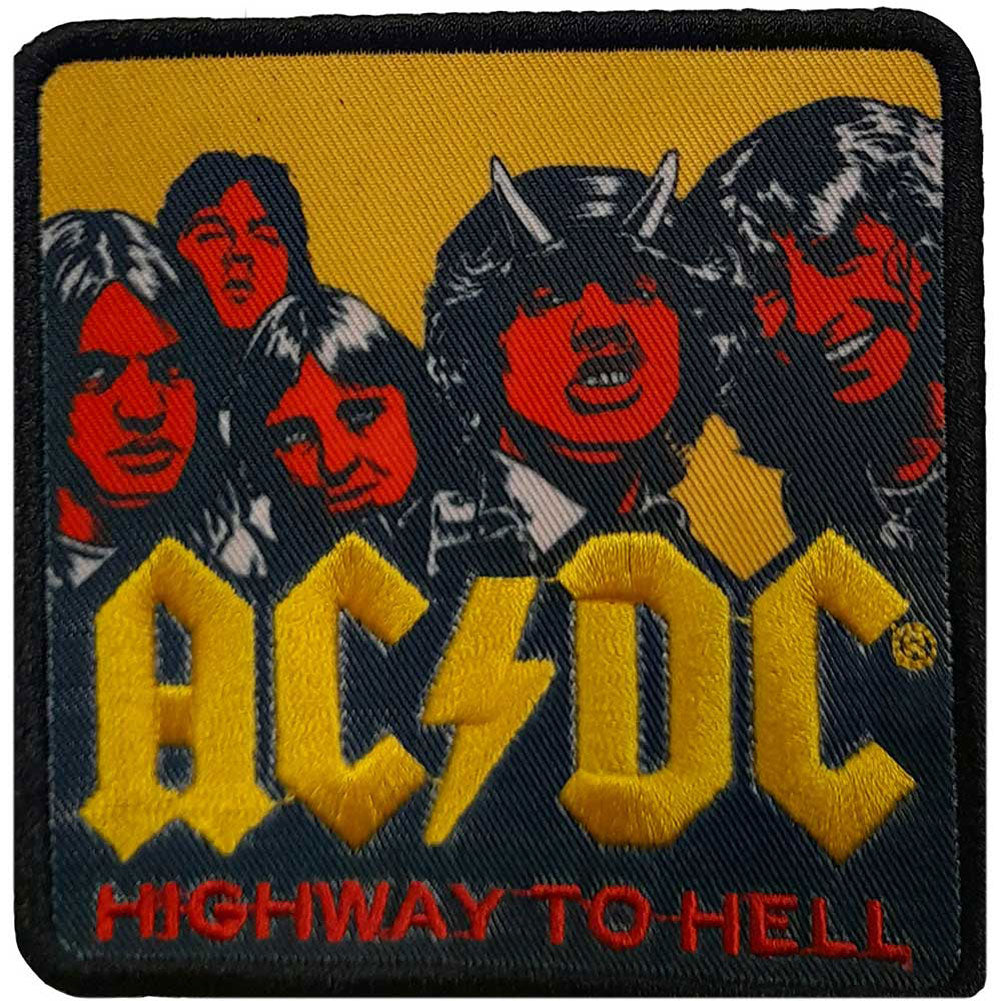 AC/DC Highway To Hell Alt Colour Embroidered Patch Front