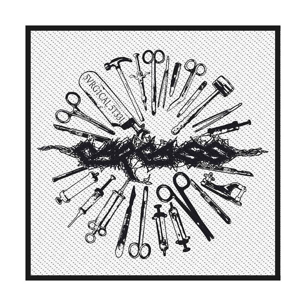 Carcass Tools (Loose) Woven Patch Front