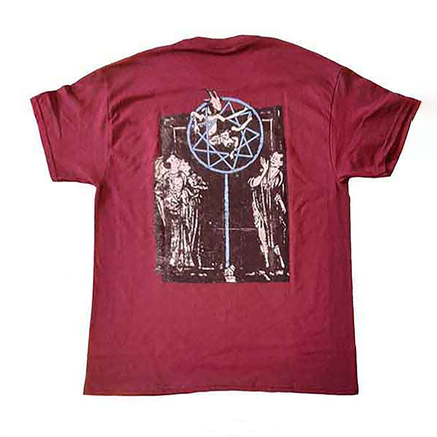 Slipknot Goat Logo Demon (Back Print) Slim Fit T-shirt Back