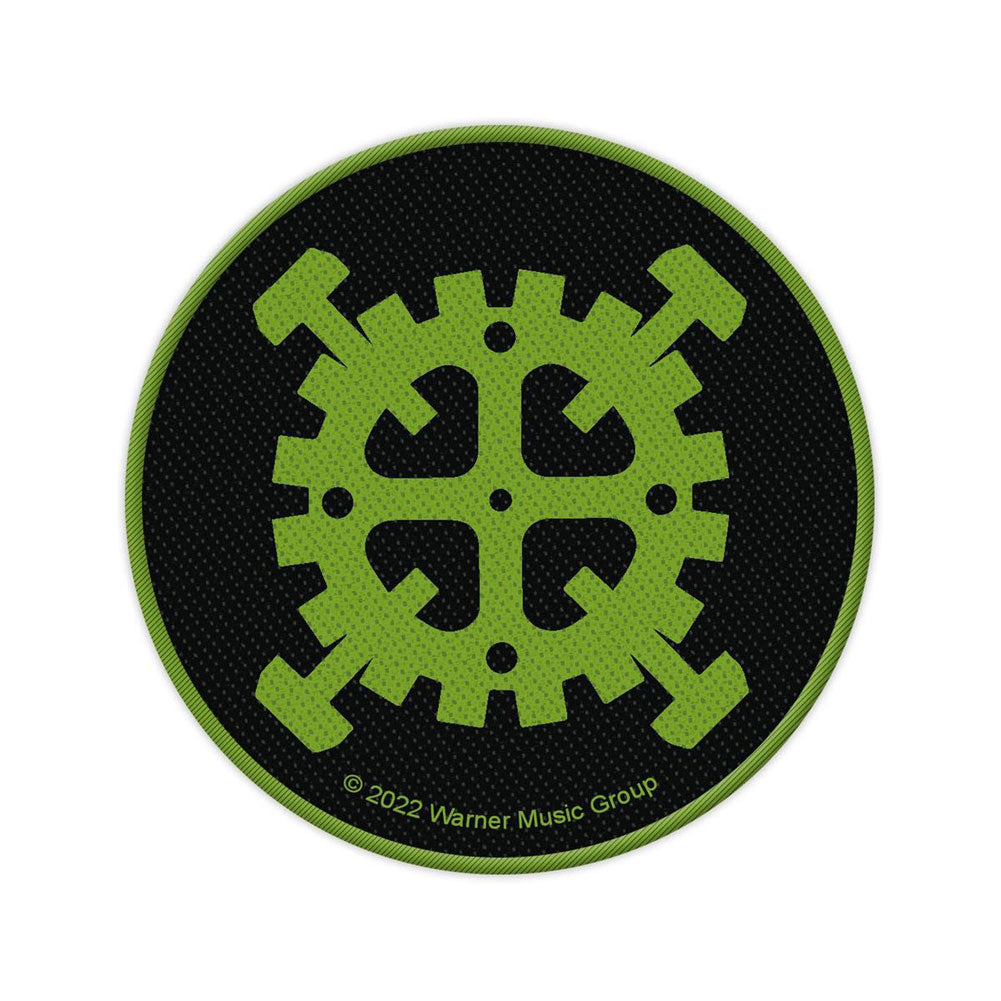 Type O Negative Gear Logo Woven Patch Front