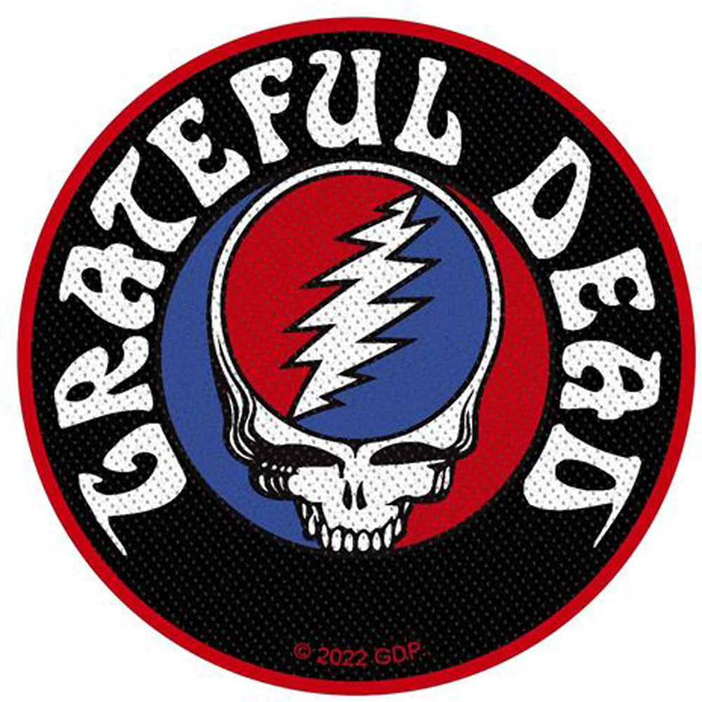 Grateful Dead SYF Circle Woven Patch Front