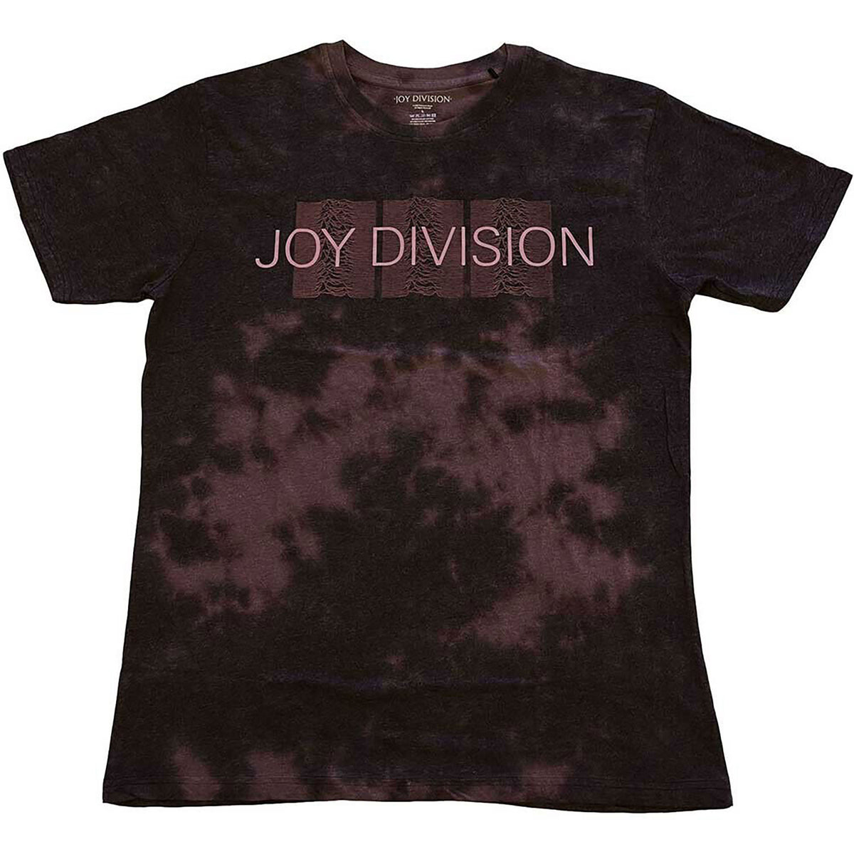 Joy Division Mini Repeater Pulse (Dip-Dye) Tie Dye T-shirt Front