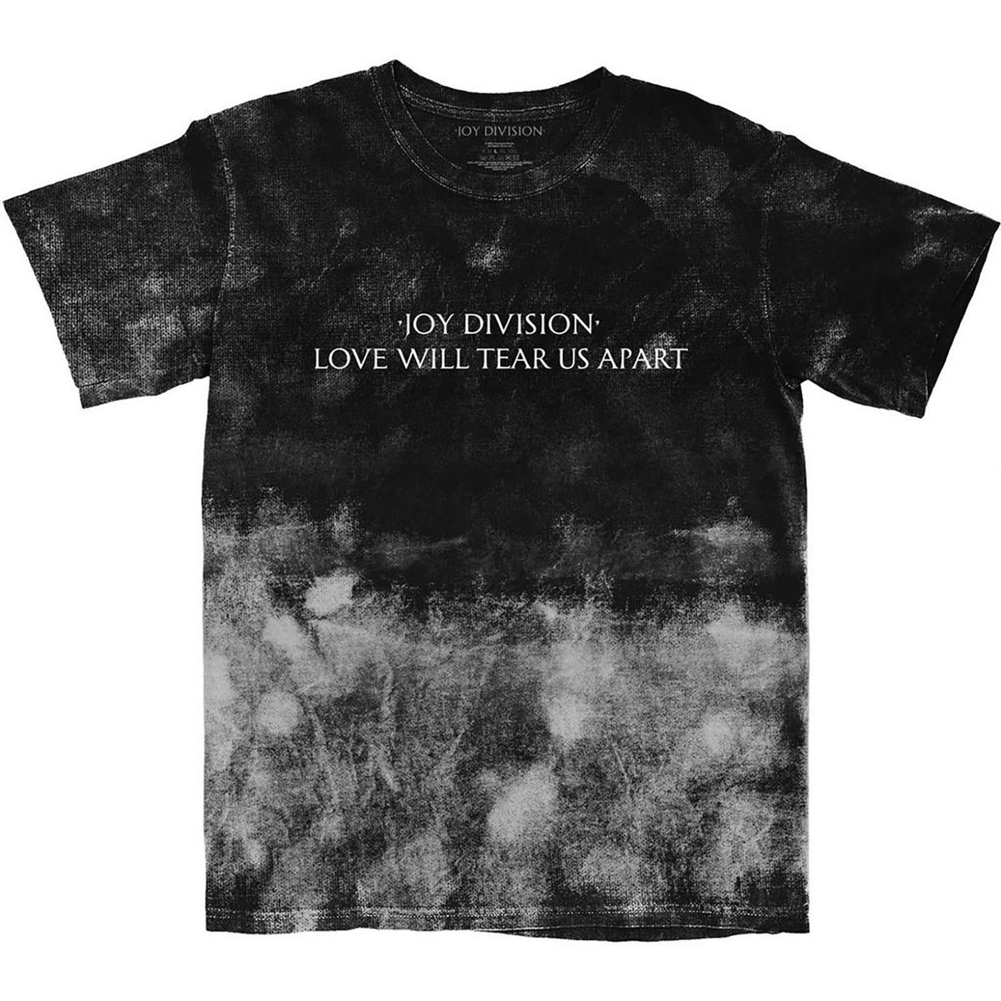 Joy Division Tear Us Apart (Dip-Dye) Tie Dye T-shirt Front