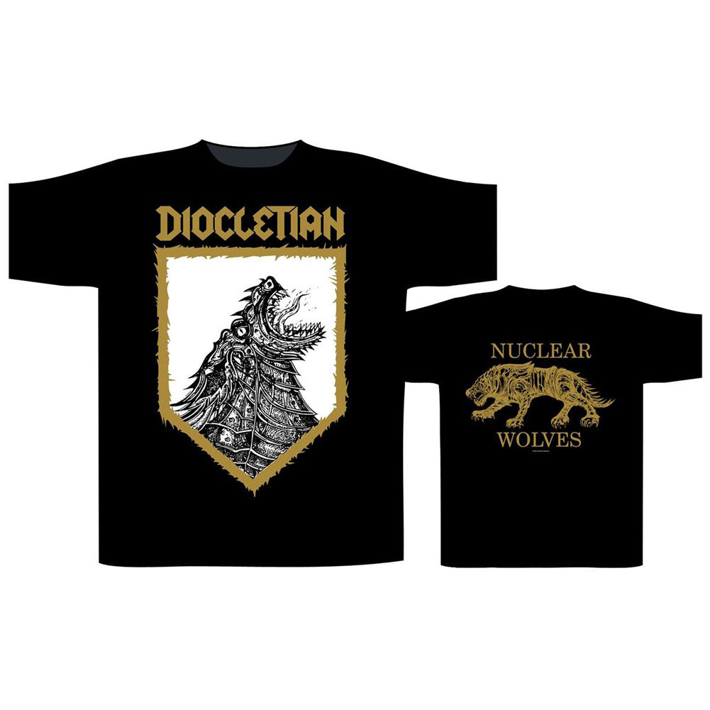 Diocletian Nuclear Wolves T-shirt Front