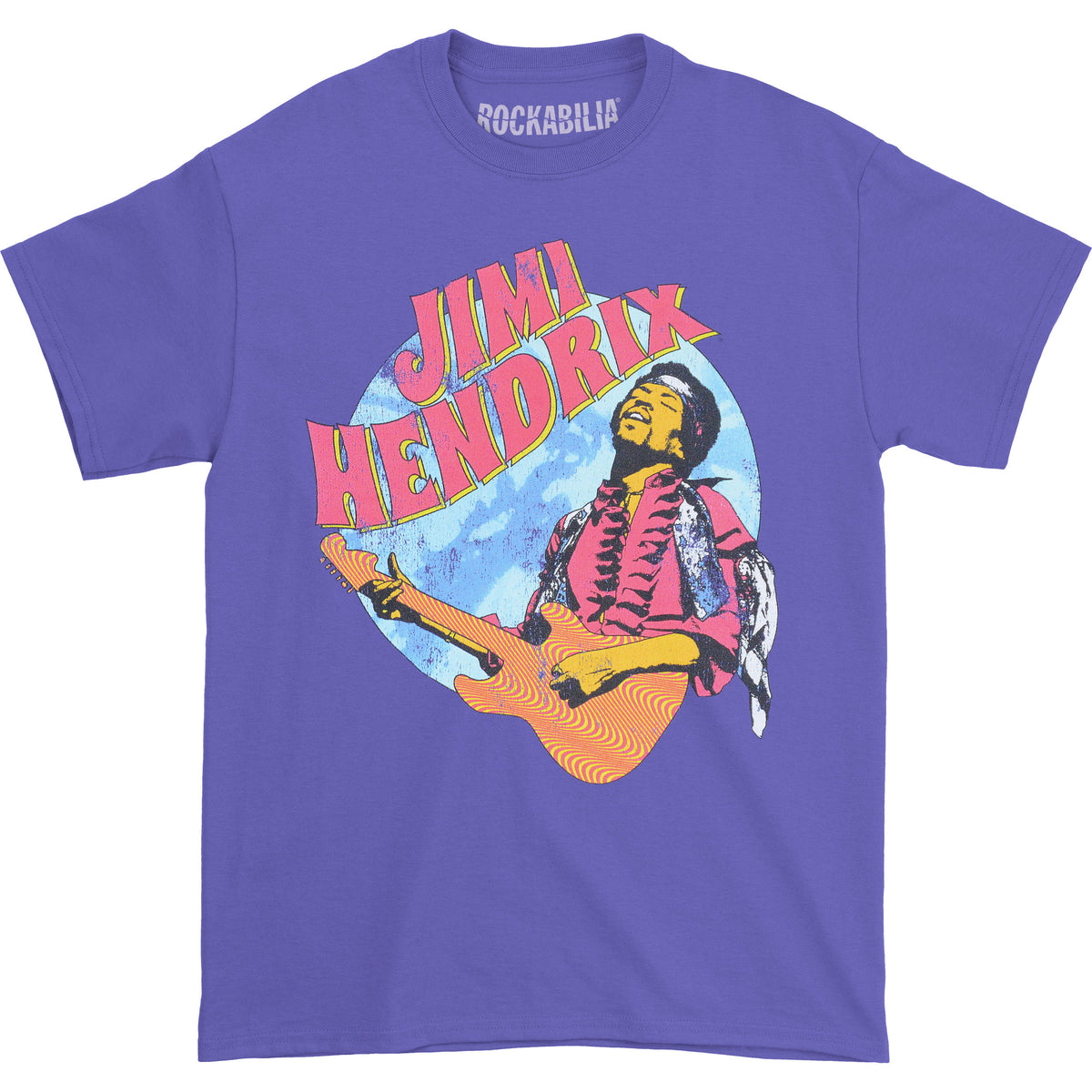 Jimi Hendrix Globe Tee T-shirt Front