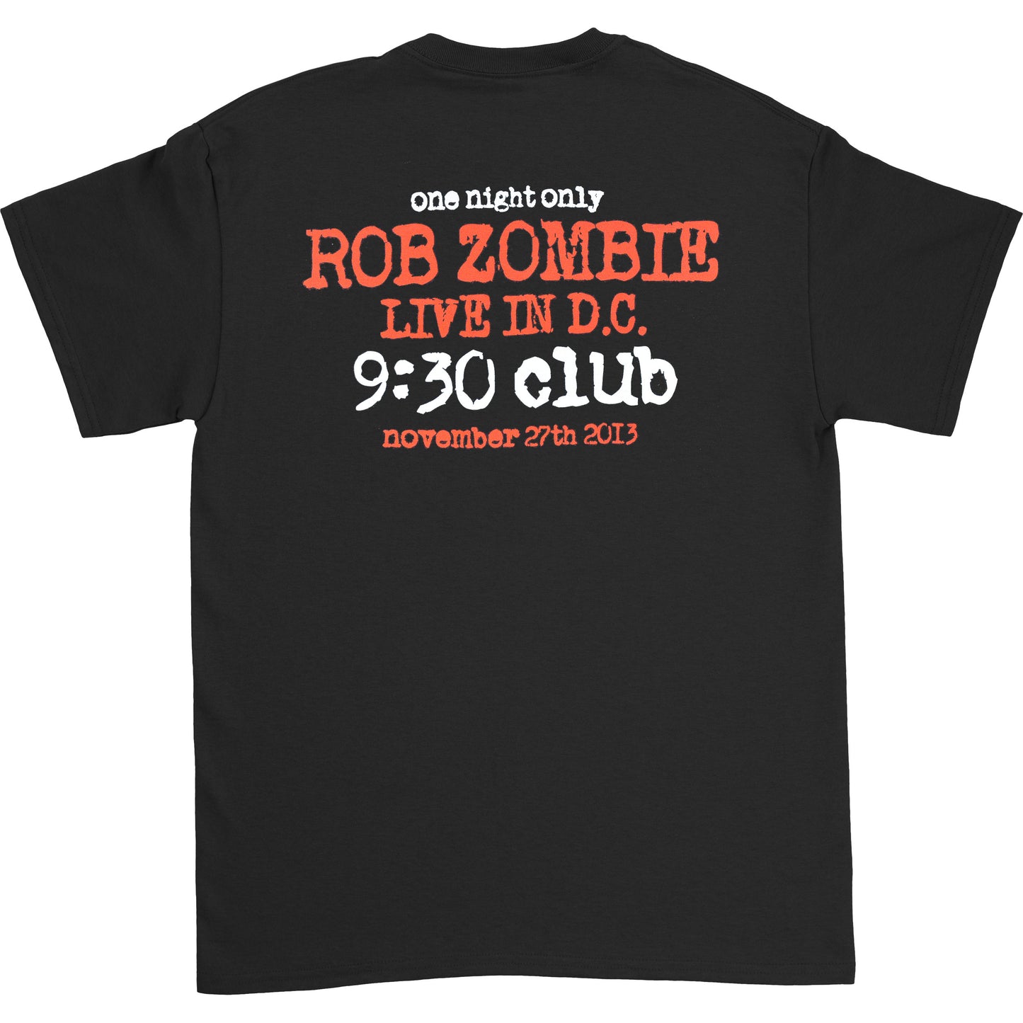 Live At 9:30 Club T-shirt