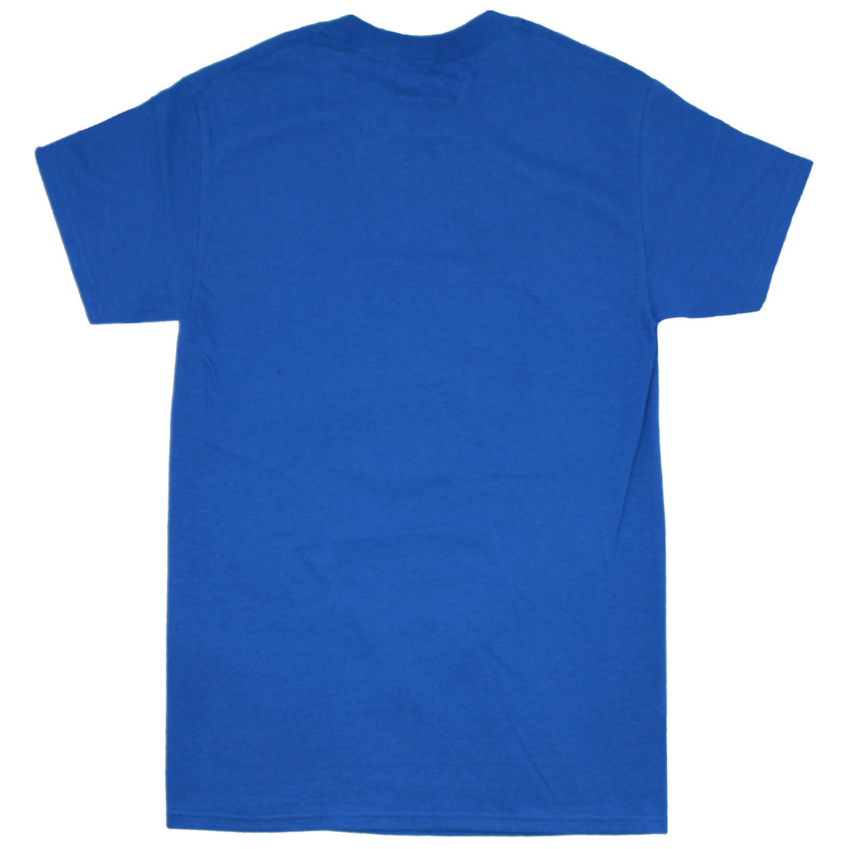 Rolling Stones Cracked Logo & Tongue on Royal Blue Tee T-shirt Back