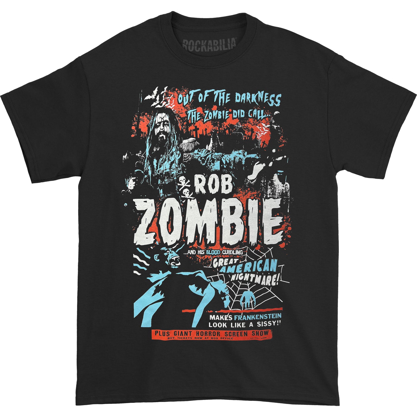 Rob Zombie Call T-shirt Front