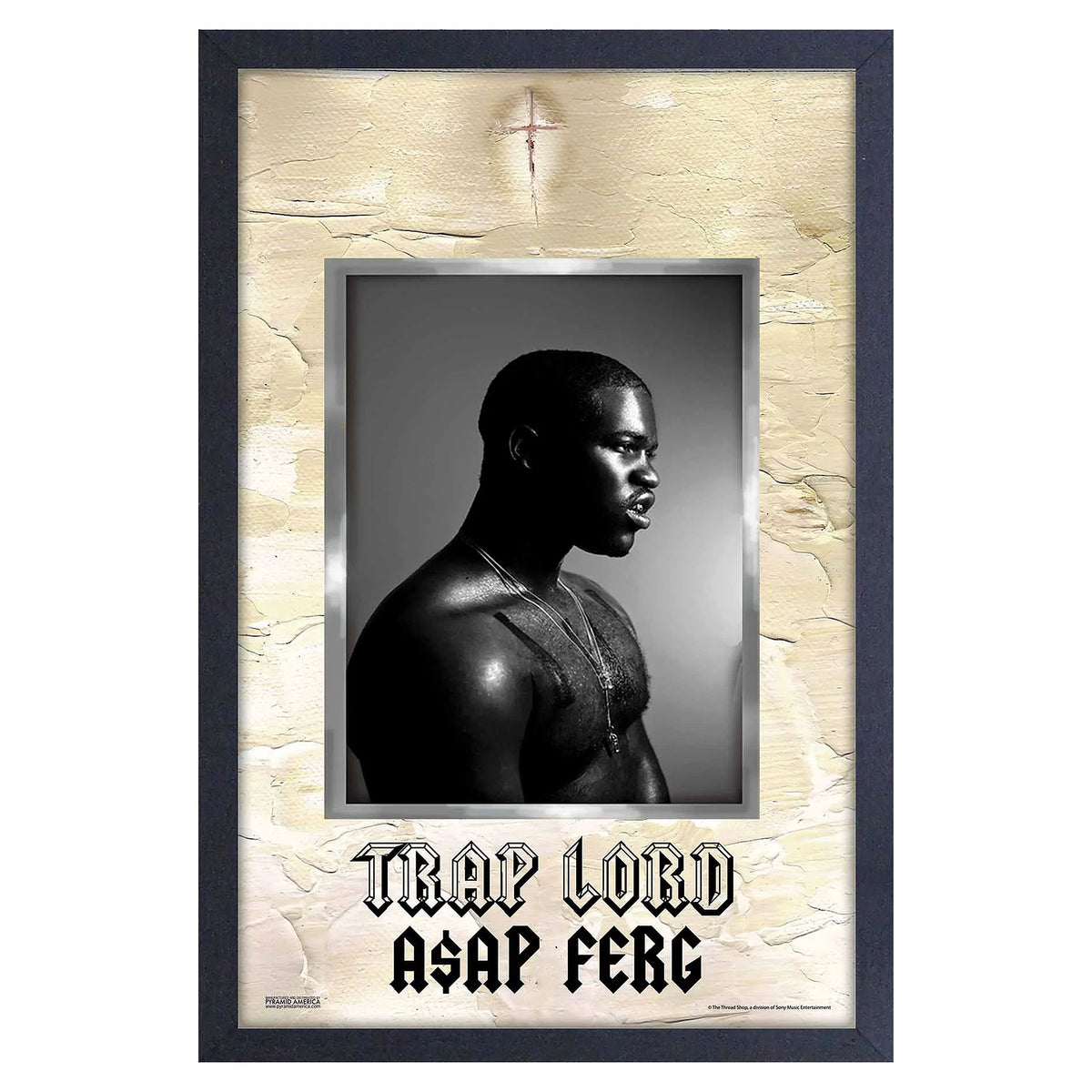ASAP Ferg Trap Lord Framed Wall Art Front