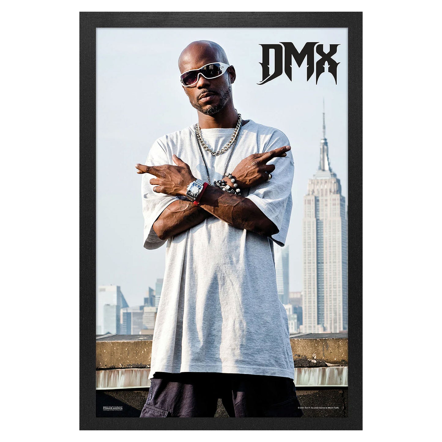 DMX NYC Framed Wall Art Front