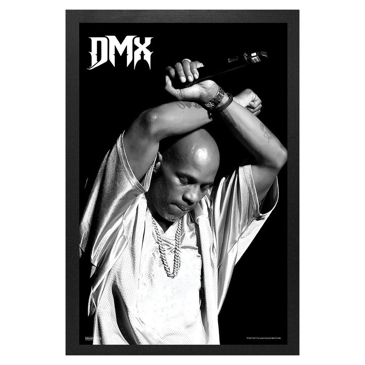 DMX Crossed Arms Framed Wall Art Front