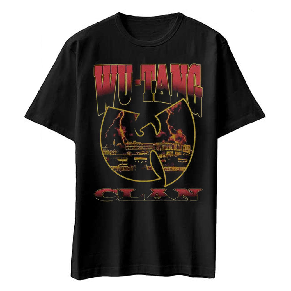 Wu Tang Clan Lightning Infill W Slim Fit T-shirt Front