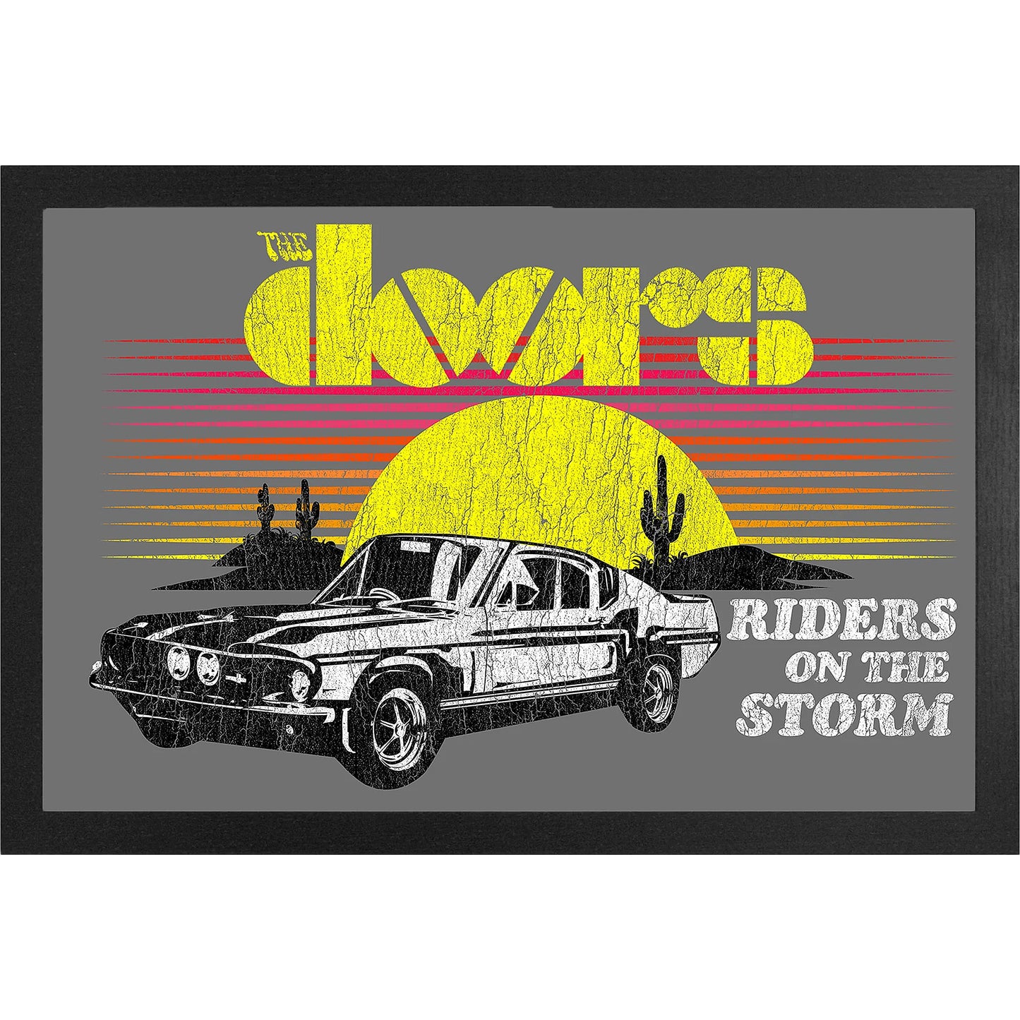 Doors Riders on the Storm Framed Wall Art